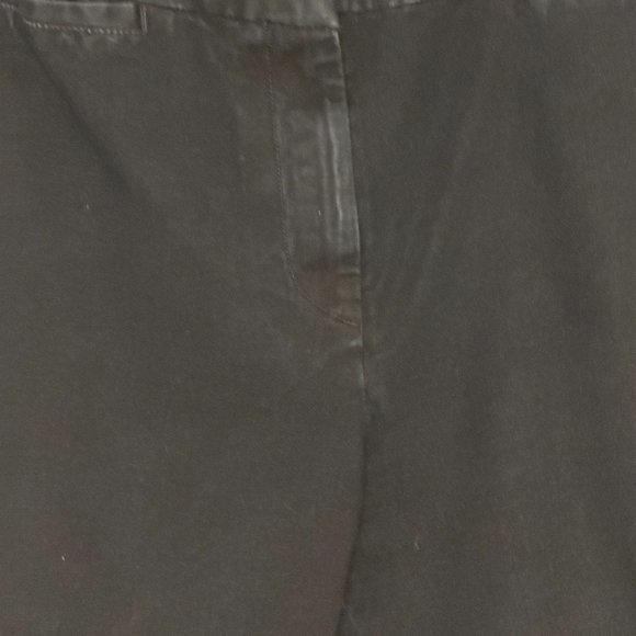 Isaac Mizrahi Live! Regular‎ 24/7 Denim Boot Cut Fly Front Jeans Black 12k - Picture 4 of 7